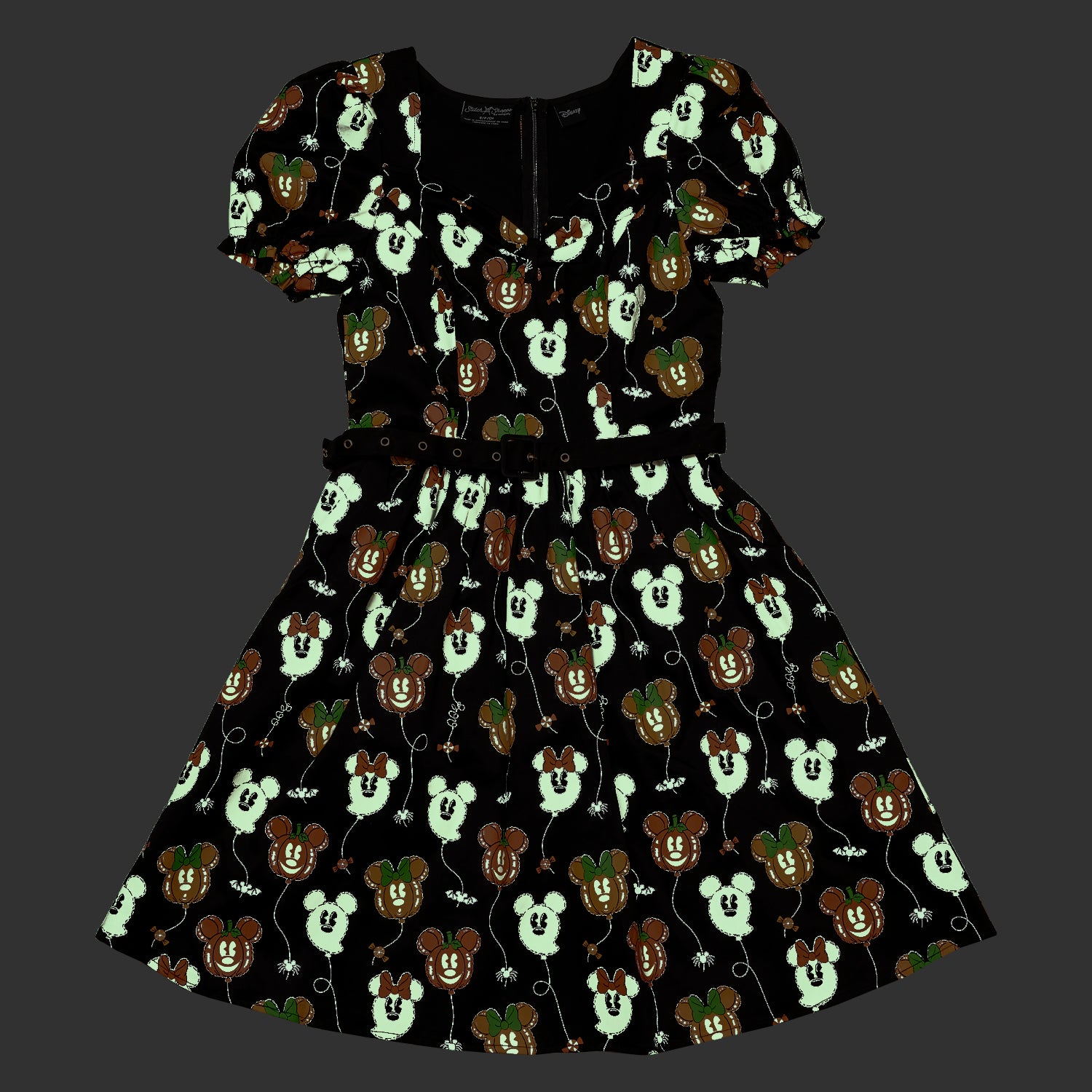LOUNGEFLY STITCH SHOPPE DISNEY SPOOKY BALLOONS ALLISON DRESS