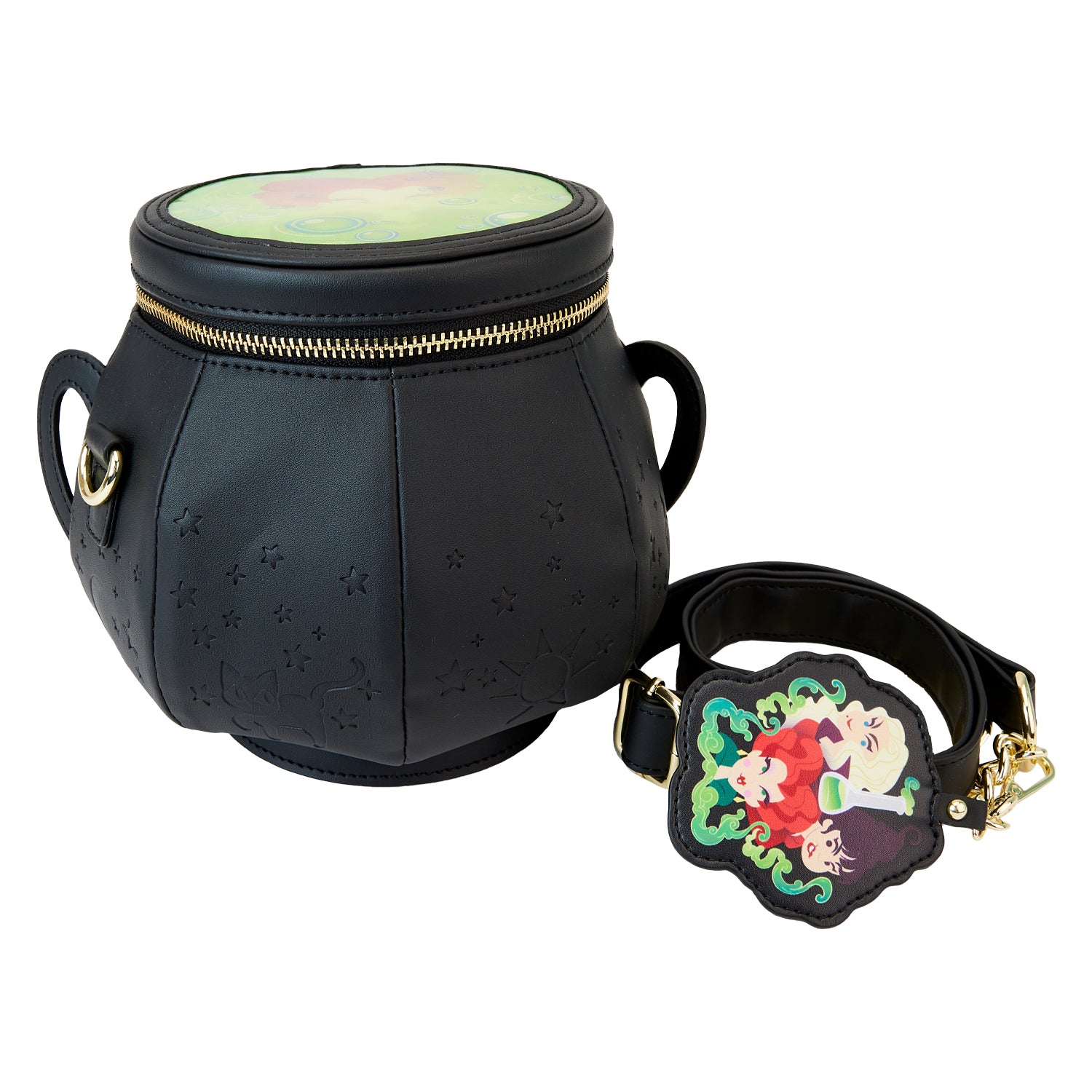 LOUNGEFLY DISNEY HOCUS POCUS WINIFRED CAULDRON CROSSBODY