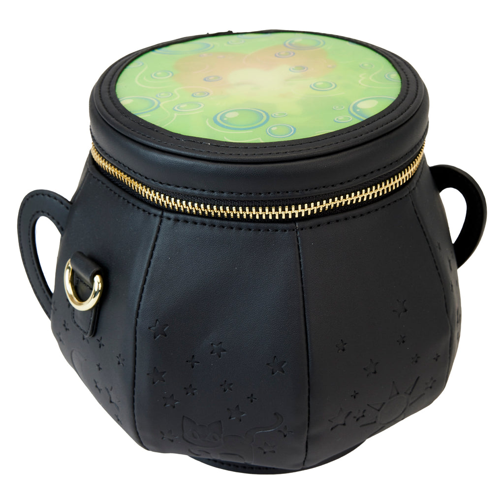 LOUNGEFLY DISNEY HOCUS POCUS WINIFRED CAULDRON CROSSBODY