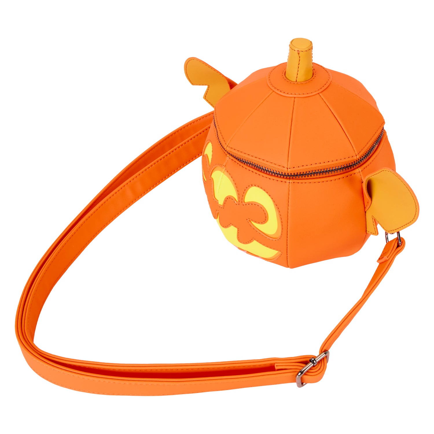 Loungefly Glow-in-the-Dark Stitch Figural Pumpkin Crossbody
