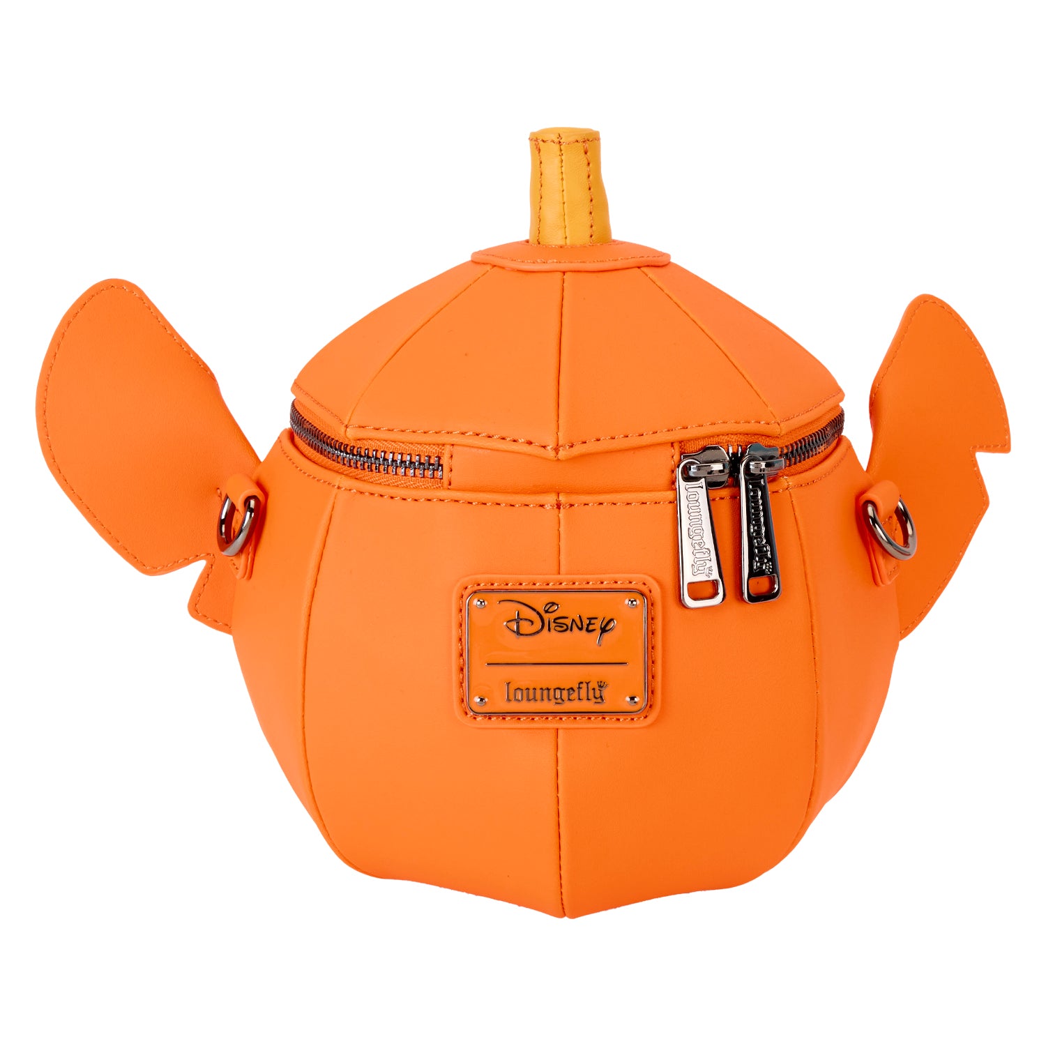 Loungefly Glow-in-the-Dark Stitch Figural Pumpkin Crossbody