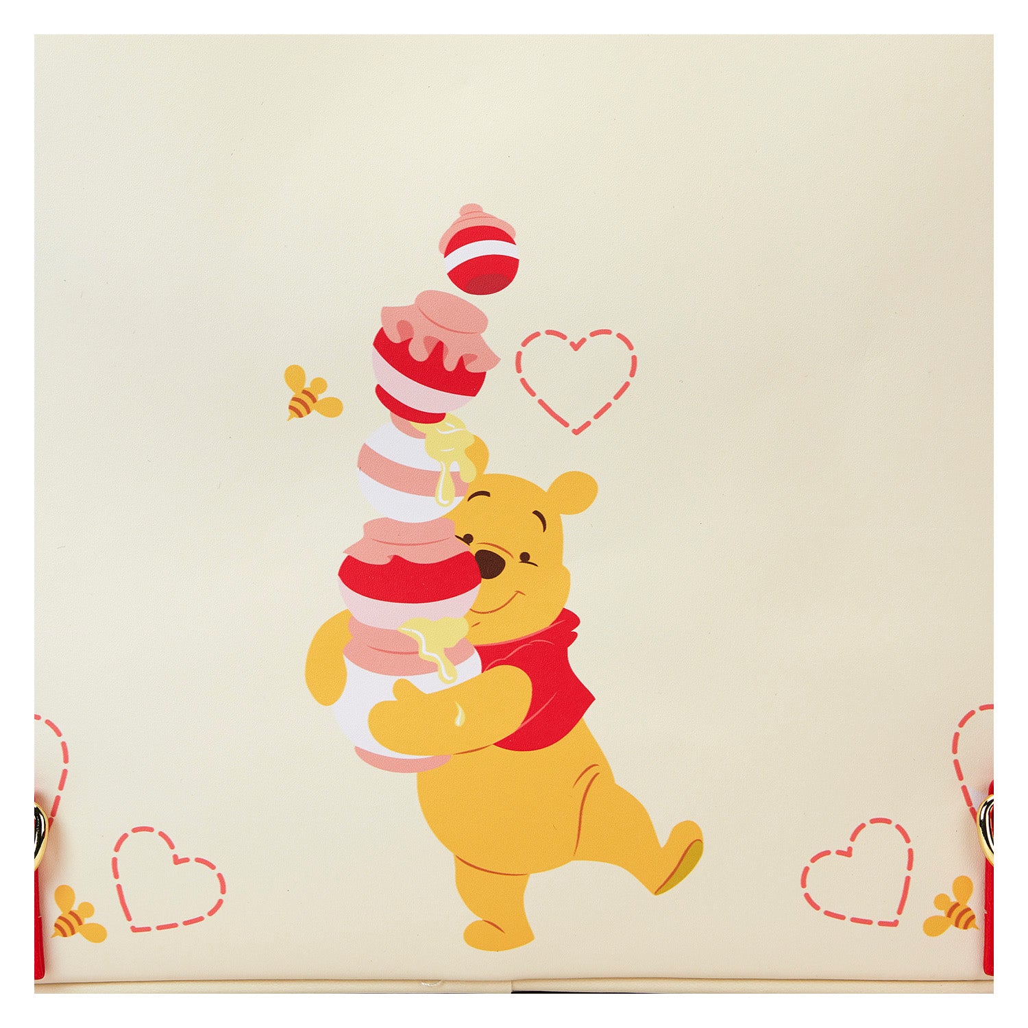 Loungefly Winnie The Pooh & Friends Hearts Convertible Backpack & Tote Bag