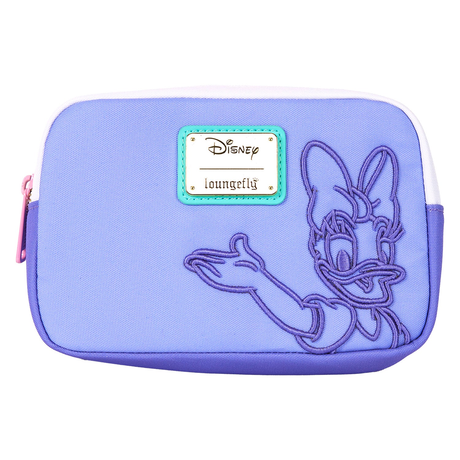 Loungefly Daisy Duck 85th Anniversary Daisy Duck & Minnie Mouse Convertible Mini Backpack & Crossbody Bag