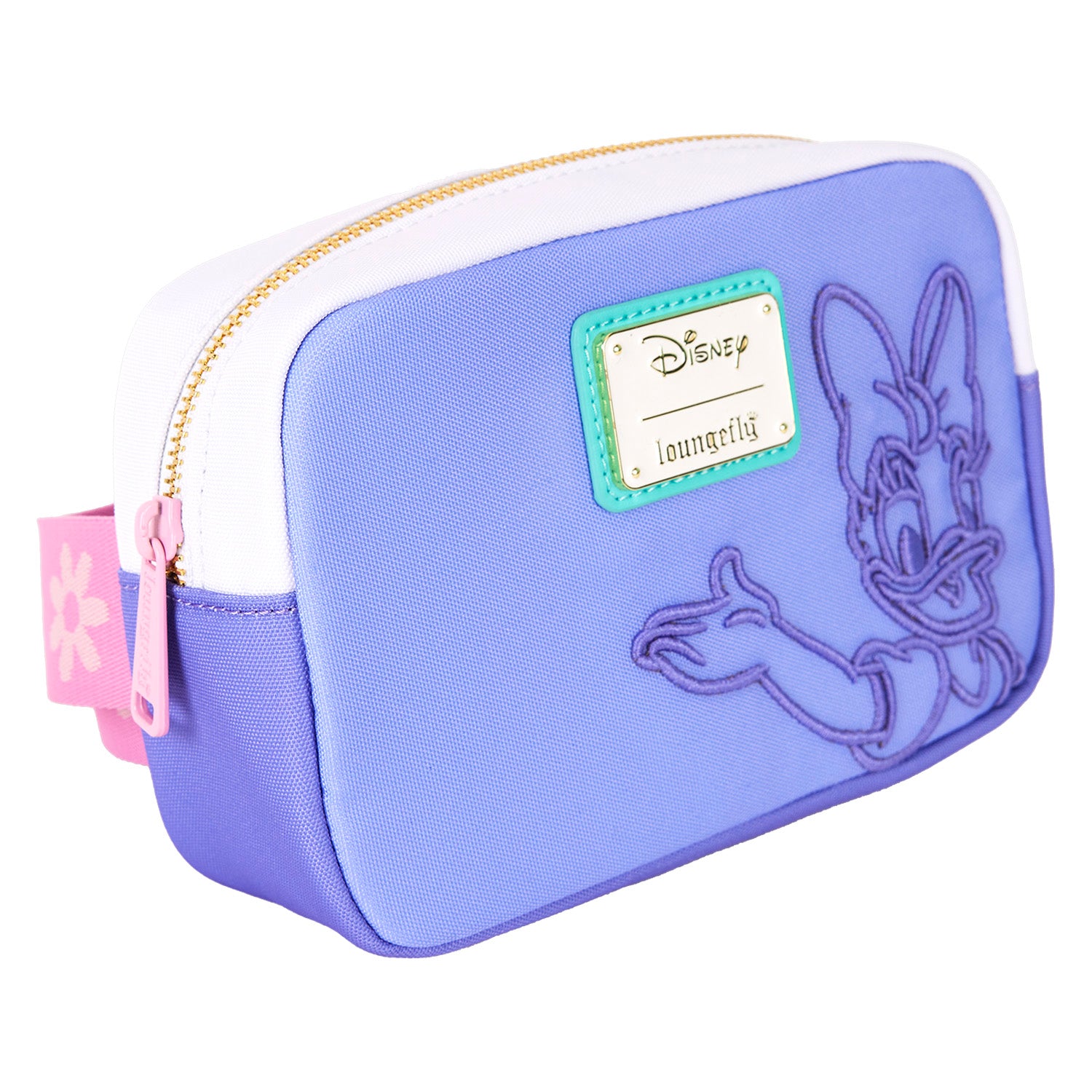 Loungefly Daisy Duck 85th Anniversary Daisy Duck & Minnie Mouse Convertible Mini Backpack & Crossbody Bag
