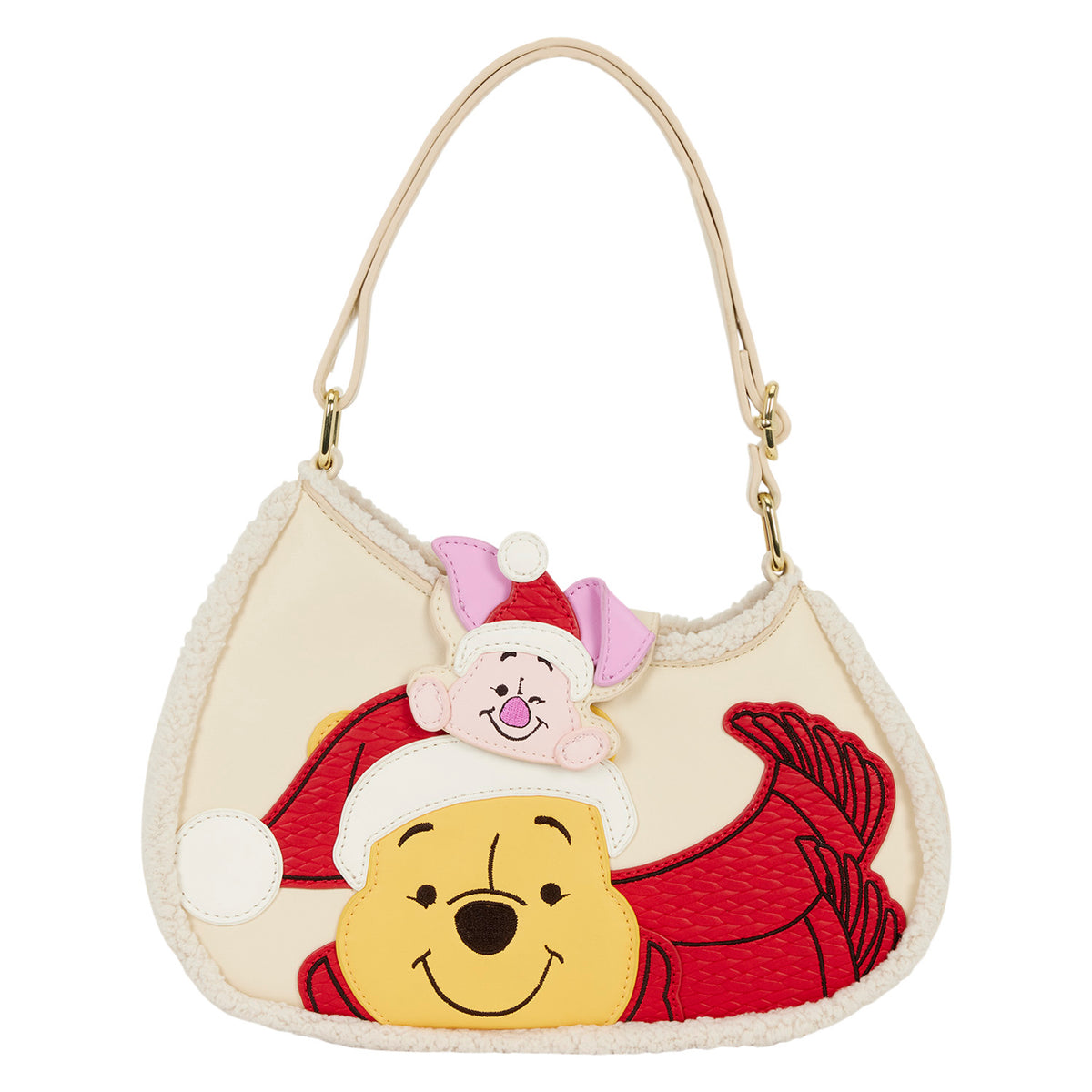 Winnie the Pooh and Piglet Holiday Crossbody Bag