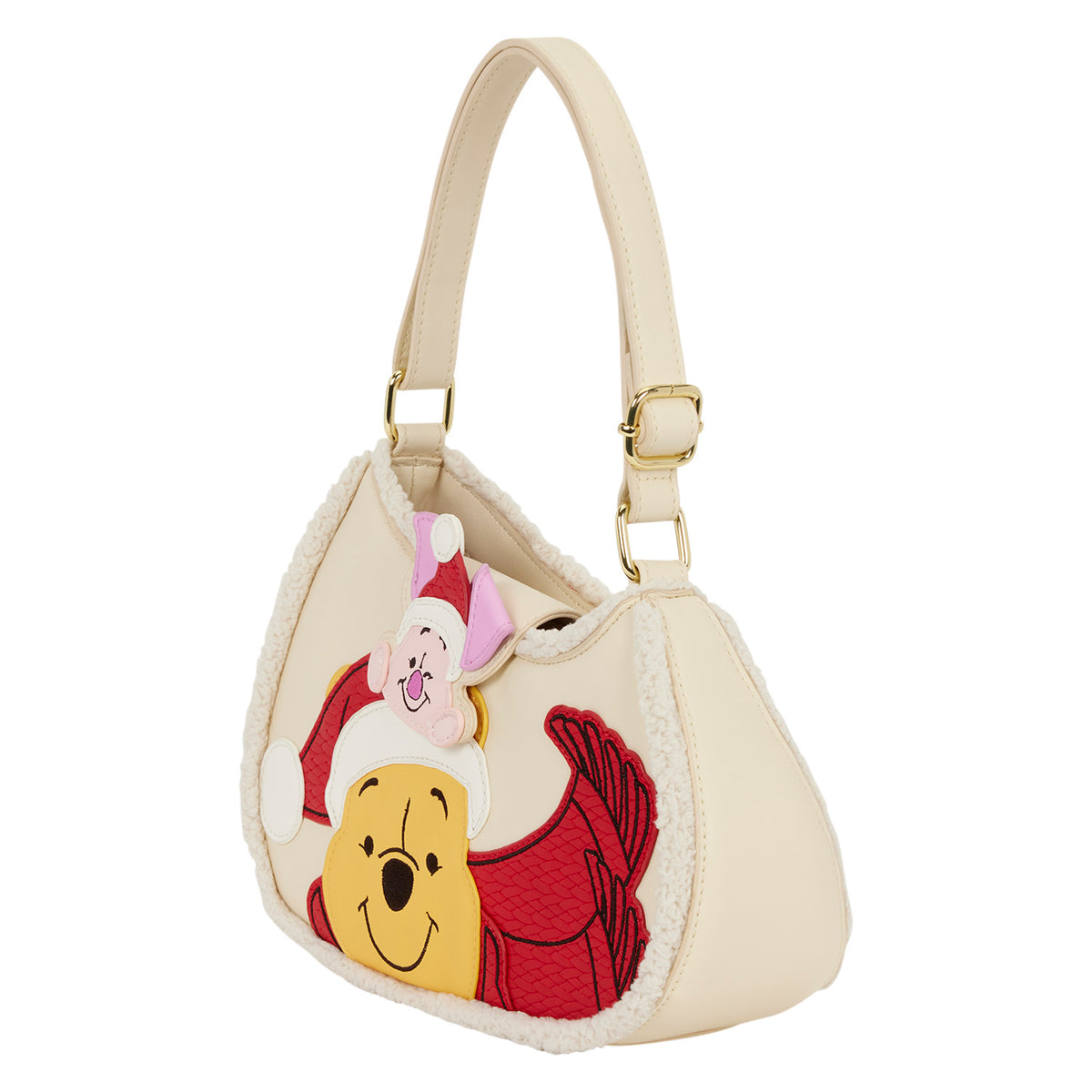 Winnie the Pooh and Piglet Holiday Crossbody Bag