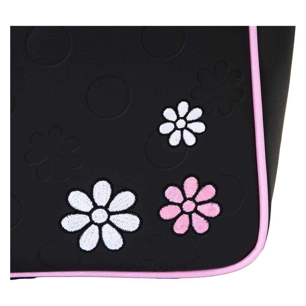 Loungefly Minnie Mouse Floral Rock The Dots Tote Bag With Coin Bag