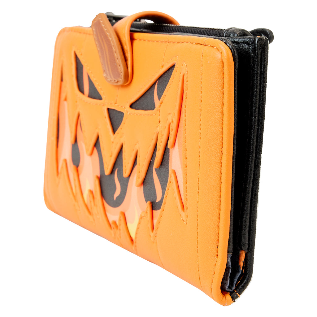 LOUNGEFLY DISNEY NIGHTMARE BEFORE CHRISTMAS JACK PUMPKIN HEAD WALLET