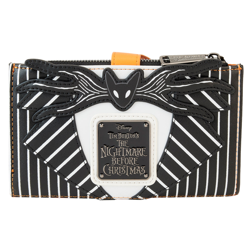 LOUNGEFLY DISNEY NIGHTMARE BEFORE CHRISTMAS JACK PUMPKIN HEAD WALLET