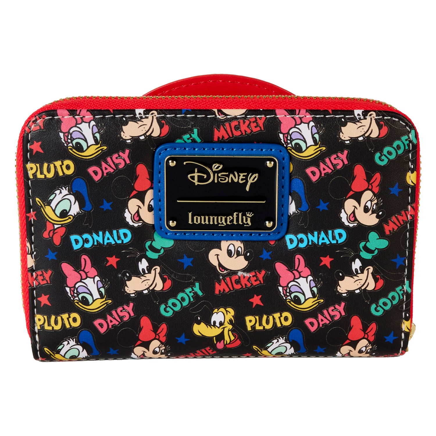 Loungefly Mickey & Friends Classic All-Over Print Zip Around Wallet