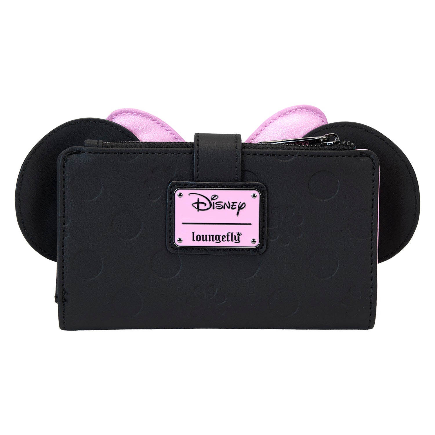 Loungefly Minnie Mouse Floral Rock The Dots Flap Wallet