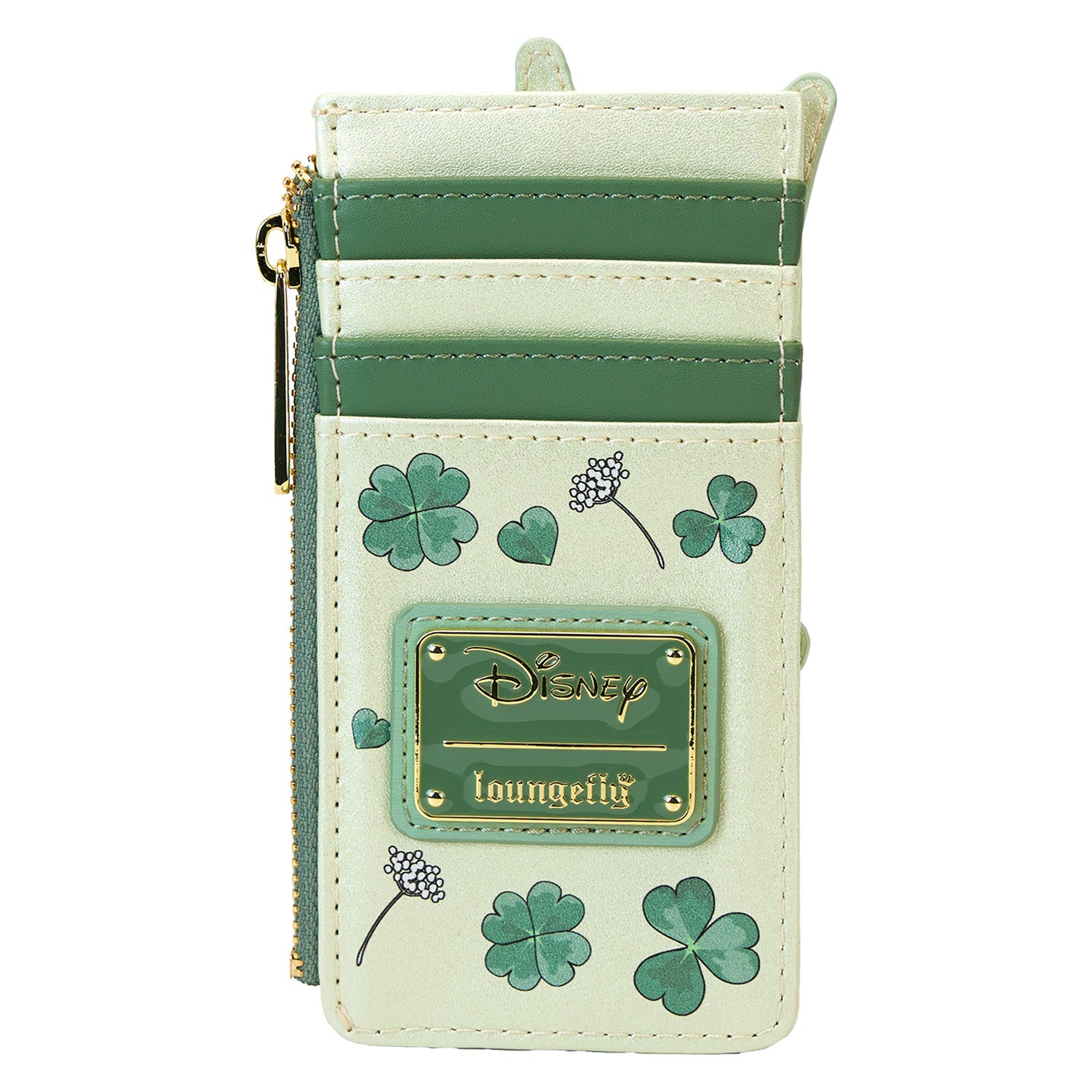 Loungefly DISNEY TINKERBELL 4 LEAF CLOVER LARGE CARDHOLDER