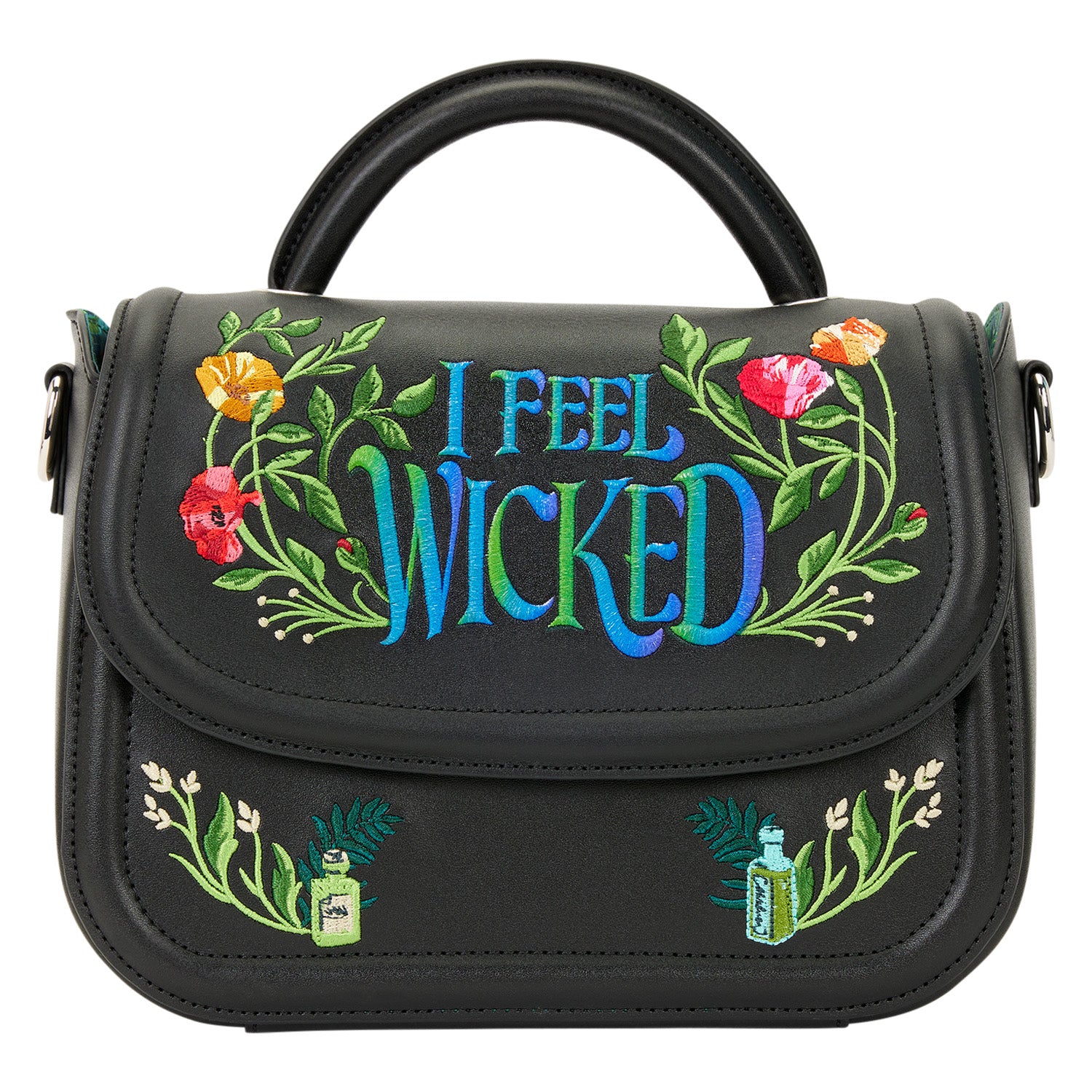 Loungefly Floral Wicked 2 Crossbody