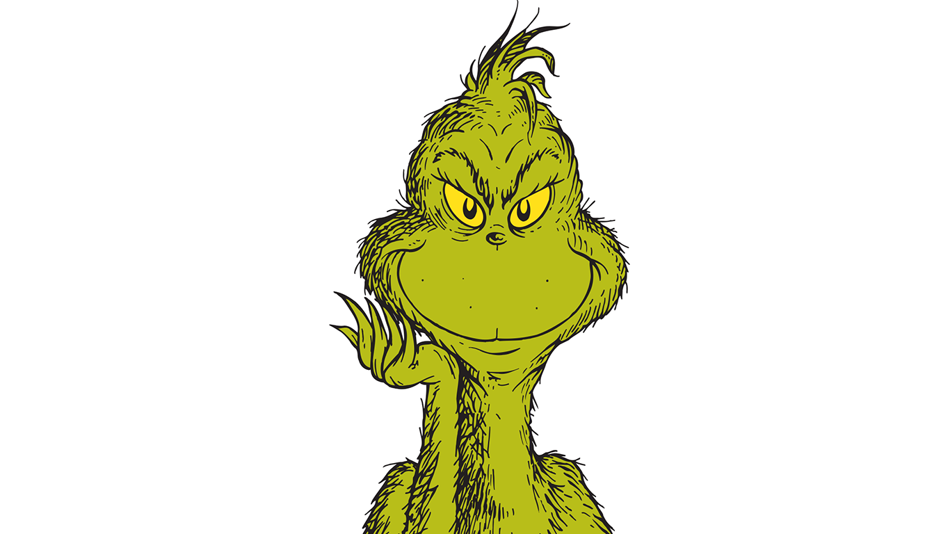 Loungefly Dr. Seuss' How The Grinch Stole Christmas! Plush Cosplay Light Up Mini Backpack