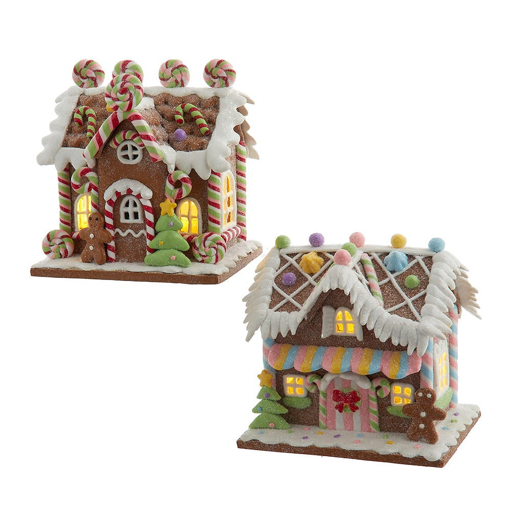 Mini Light Up Lollipop House & Bubble Gum Factory Table Top