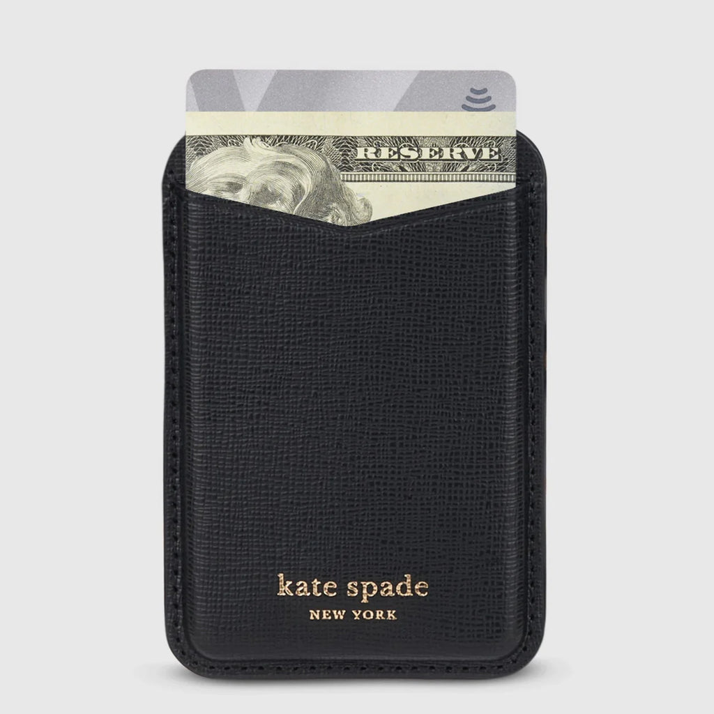 Kate Spade Magnetic Wallet/Card Holder - Black