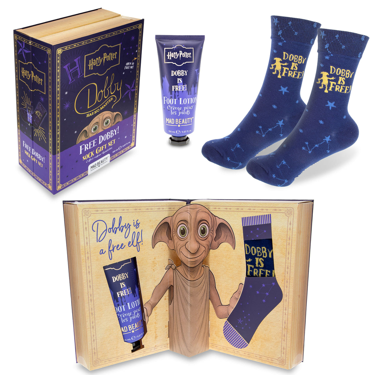 Harry Potter Dobby Sock Gift Set