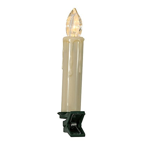 Kurt Adler Battery-Operated 5 Flicker Warm White LED Candle Light Set