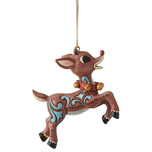 Enesco Rudolph Jim Shore Rudolph in Flight Ornament