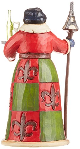 Jim Shore Heartwood Creek French Santa Stone Resin Figurine