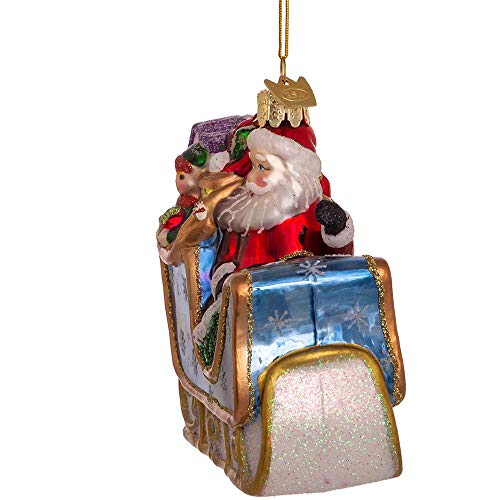 Kurt S. Adler NBX0008 Single Ornament, Multi-Colored