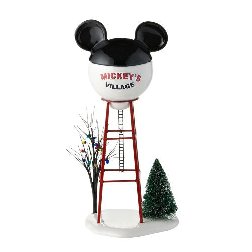 Department 56 Disney Village Mickey Water Tower Accessory