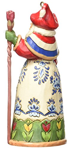 Jim Shore Heartwood Creek Dutch Santa Resin Hanging Ornament