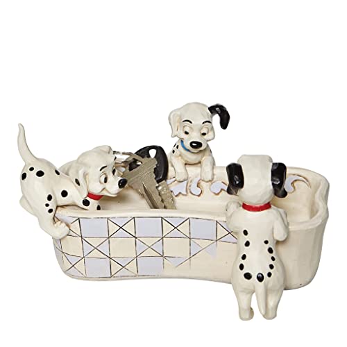 Disney Traditions by Jim Shore 101 Dalmatians Bone Bowl Figurine