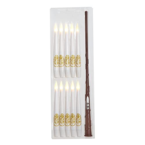 Harry Potter Floating Candles with Wand Remote Set Lights
