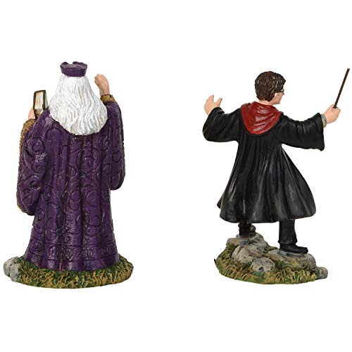 Department56 Potter Village Harry and Headmaster Figurine Set