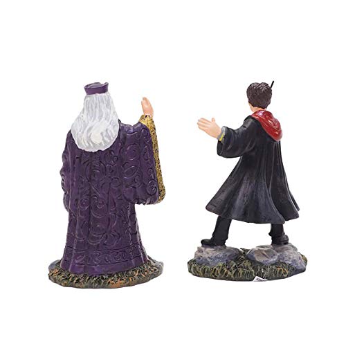 Department56 Potter Village Harry and Headmaster Figurine Set
