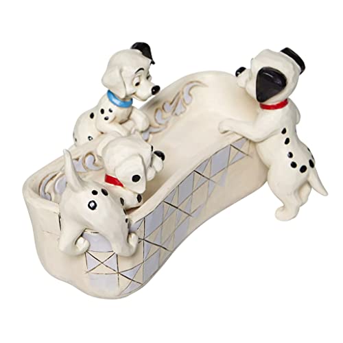 Disney Traditions by Jim Shore 101 Dalmatians Bone Bowl Figurine