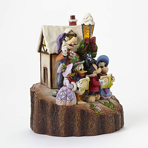 Disney Traditions Light-Up Mickey and Friends Caroling
