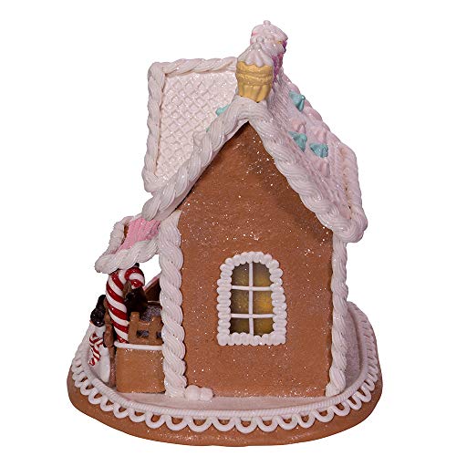 Kurt S. Adler 9-Inch LED Lights Gingerbread House