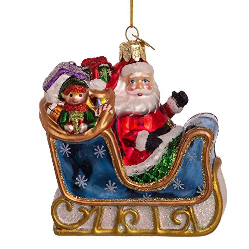Kurt S. Adler NBX0008 Single Ornament, Multi-Colored