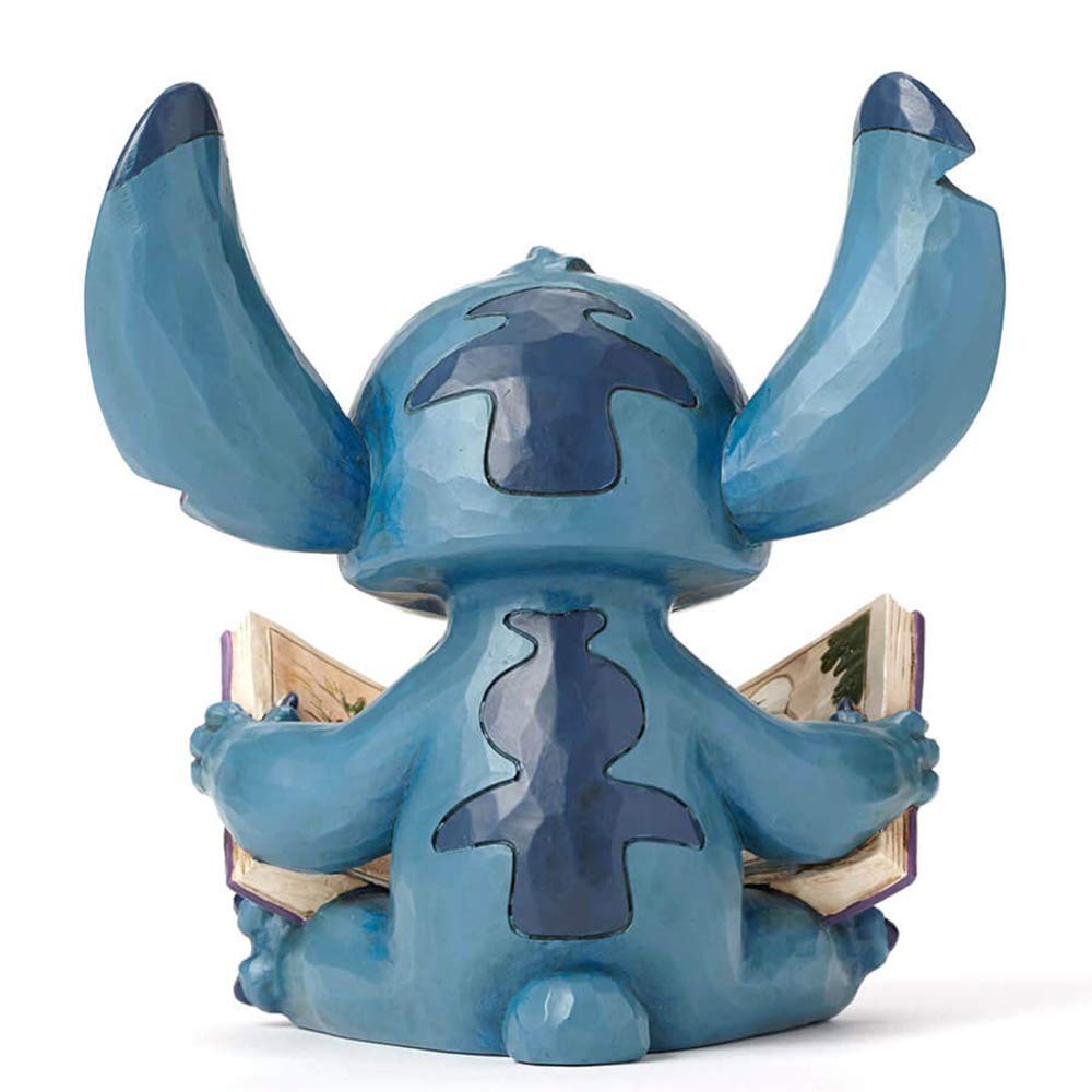 Disney Traditions Stitch with a Storybook Figurine