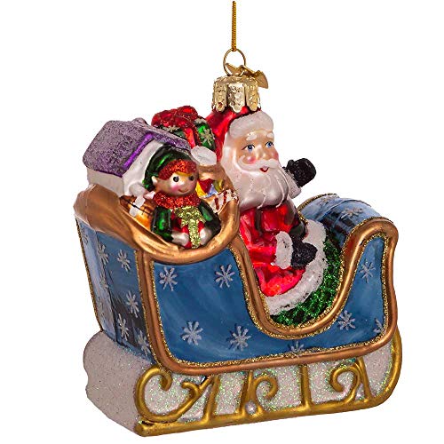 Kurt S. Adler NBX0008 Single Ornament, Multi-Colored
