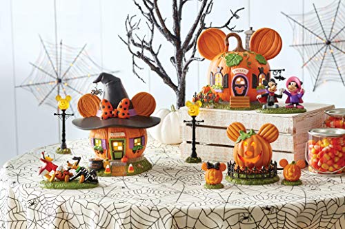 Disney Village Halloween Accessories Donald and Pluto's Tussle Figurine
