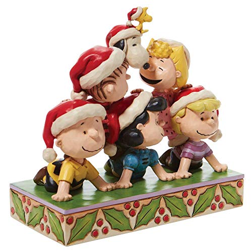 Jim Shore Peanuts Holiday Pyramid Figurine