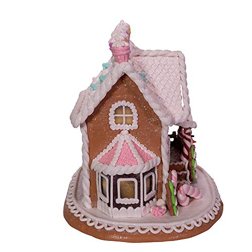 Kurt S. Adler 9-Inch LED Lights Gingerbread House