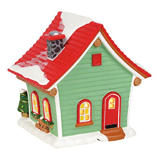 Department 56 Disney Village Mickey Mouse Tree Lot Lit Building