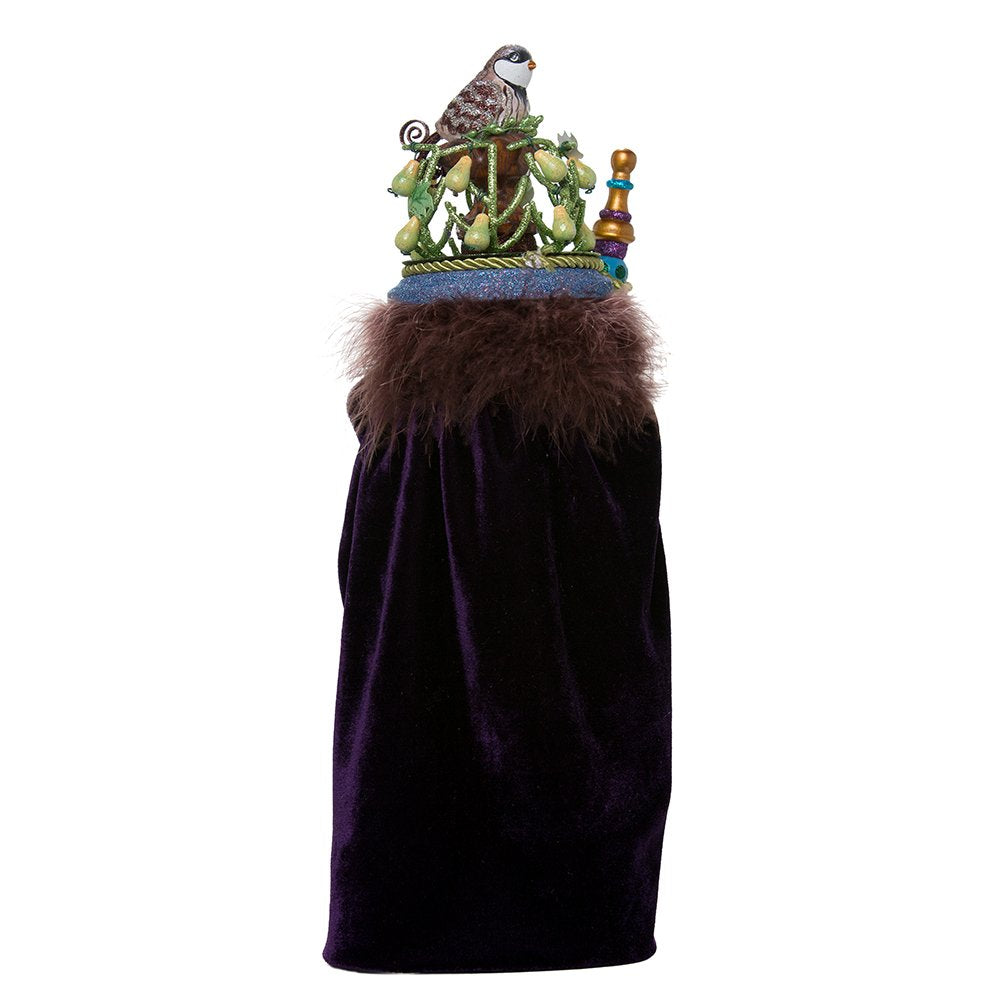 Kurt Adler 18-Inch Hollywood Partridge in a Pear Tree Nutcracker