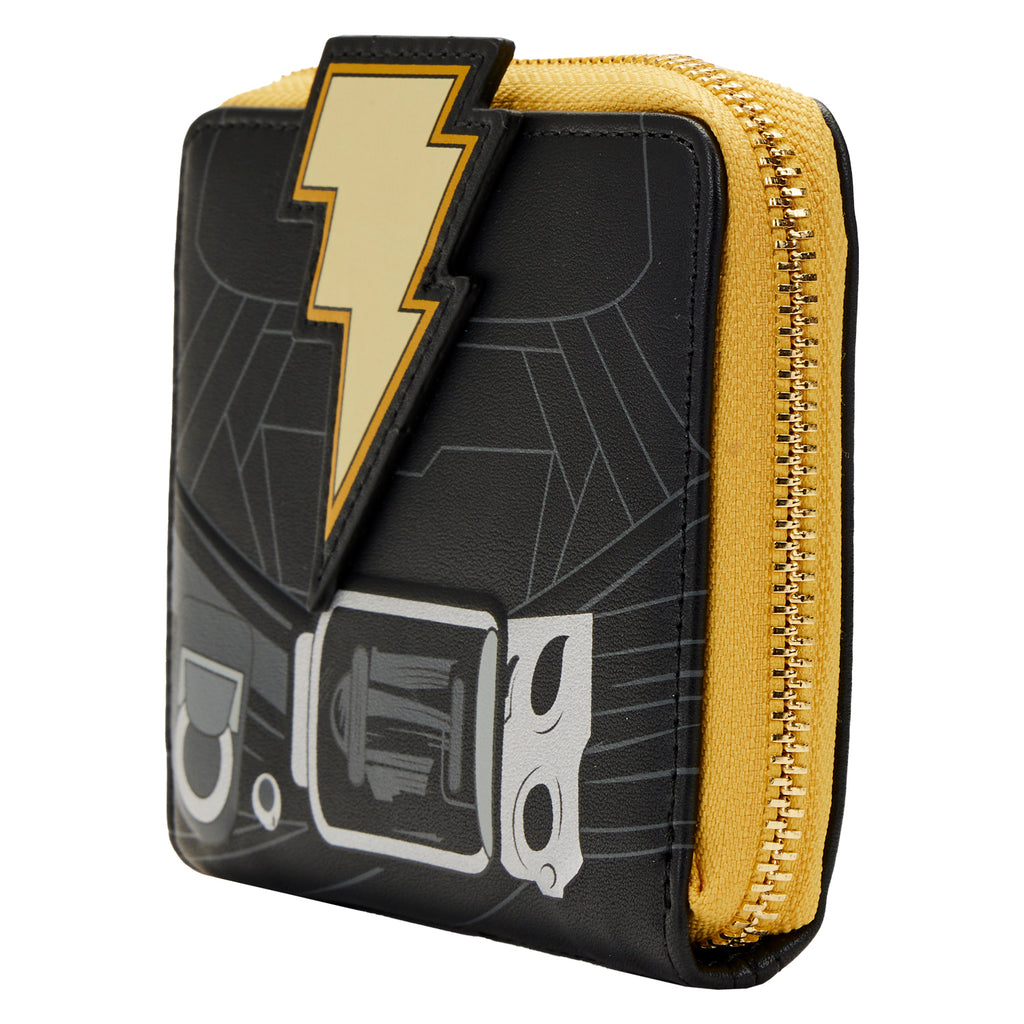 Loungefly Black Adam Light Up Cosplay Zip Around Wallet