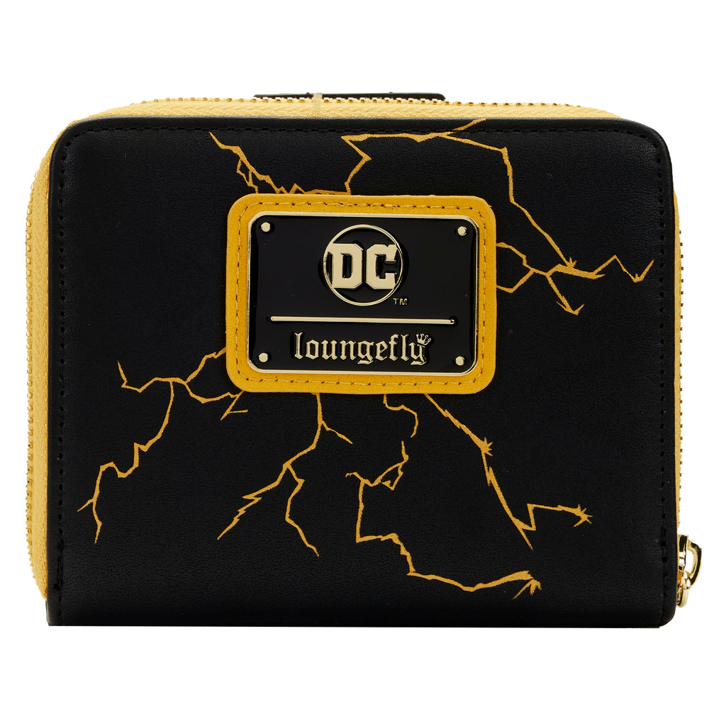 Loungefly Black Adam Light Up Cosplay Zip Around Wallet