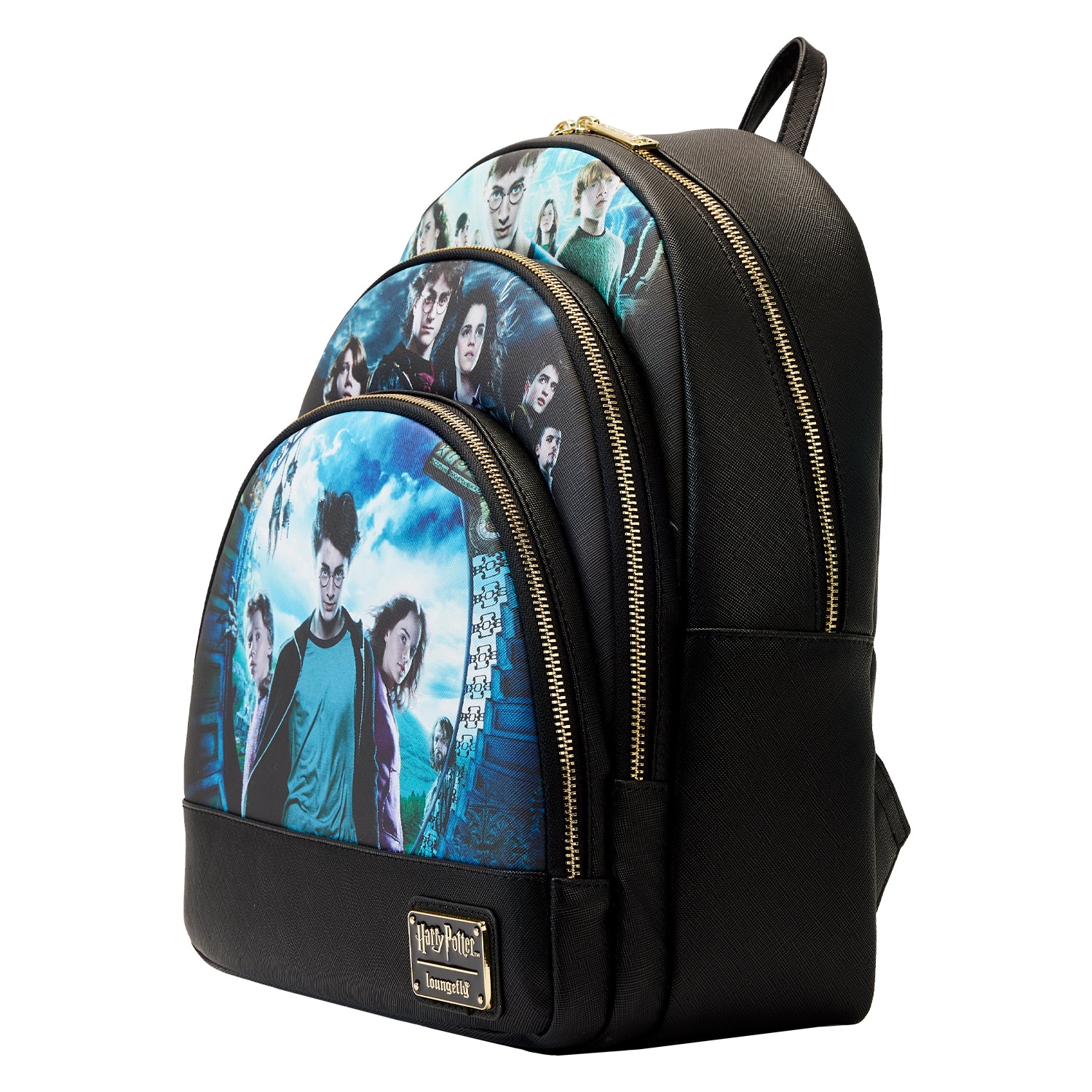 Loungefly Harry Potter Movie Posters Triple Pocket Mini Backpack