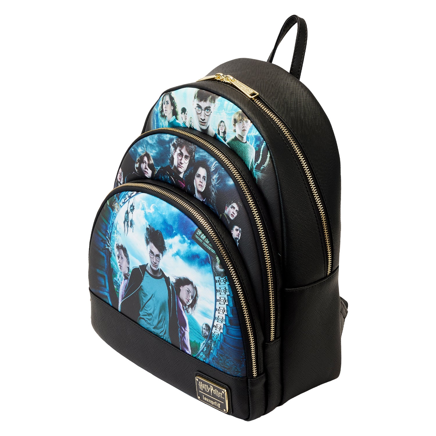 Loungefly Harry Potter Movie Posters Triple Pocket Mini Backpack