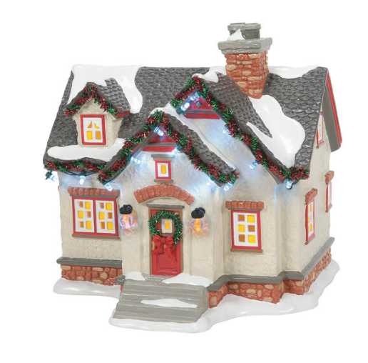 Department 56 Snow Village The Peanuts House Set