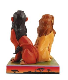 Disney Traditions Lion King Simba & Scar "Proud and Petulant"