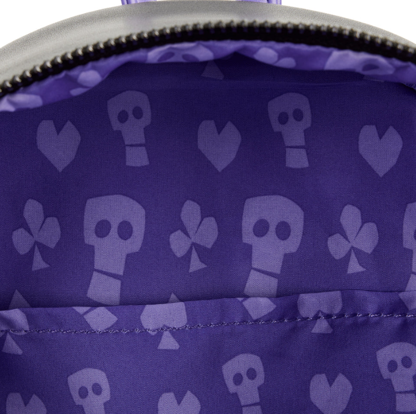 Loungefly The Nightmare Before Christmas Glow Triple Pocket Mini Backpack
