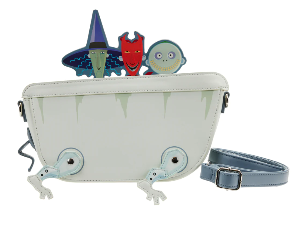 Loungefly The Nightmare Before Christmas Lock, Shock, & Barrel Crossbody Bag